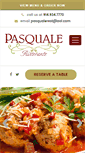 Mobile Screenshot of pasqualeristorante.com